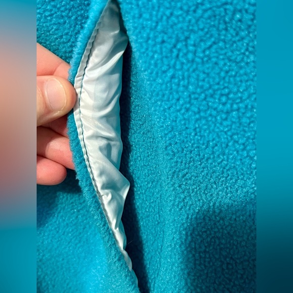 Columbia Turquoise Fleece Full Zip Jacket - Medium - Picture 7 of 9